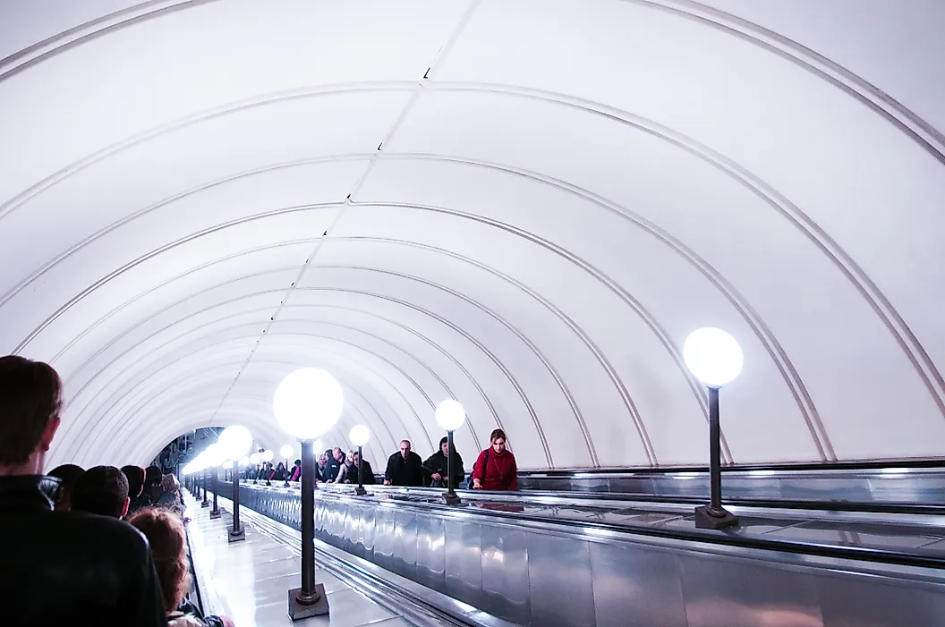 deepest metro stations in the world - 24968